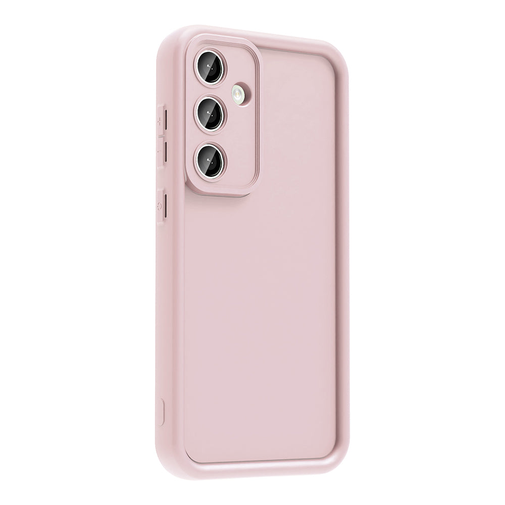 Galaxy S24 FE Kılıf Kamera Korumalı Zore Ananas Kapak Pembe