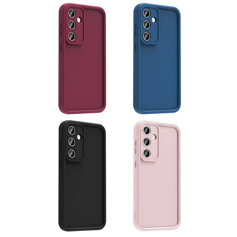 Galaxy S24 FE Kılıf Kamera Korumalı Zore Ananas Kapak Pembe