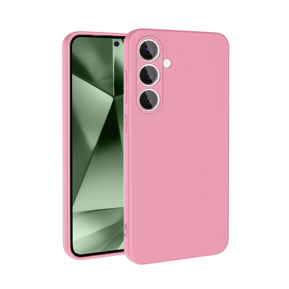 Galaxy S24 FE Kılıf Zore Mara Lansman Kapak Pembe