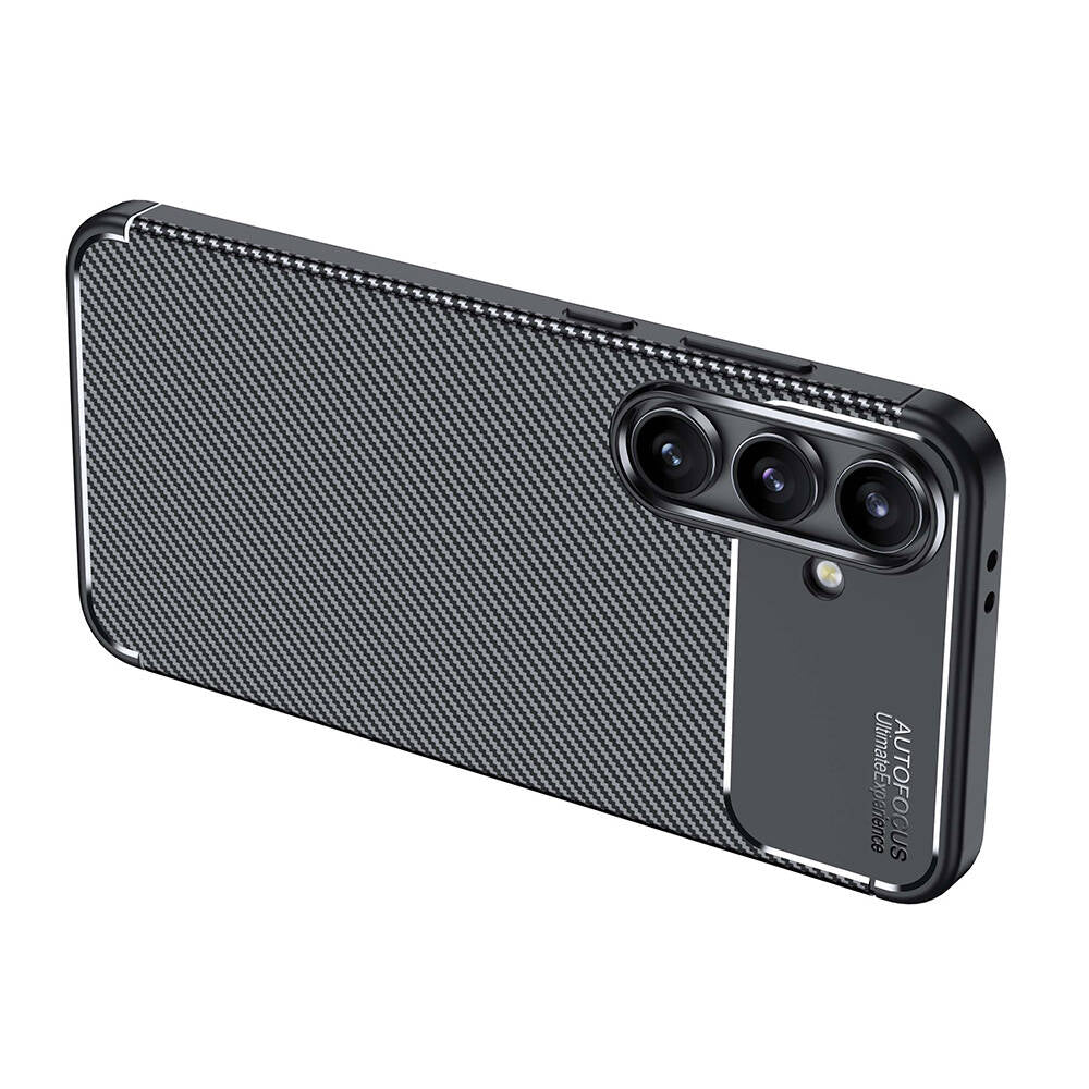 Galaxy S24 FE Kılıf Zore Negro Silikon Kapak Lacivert