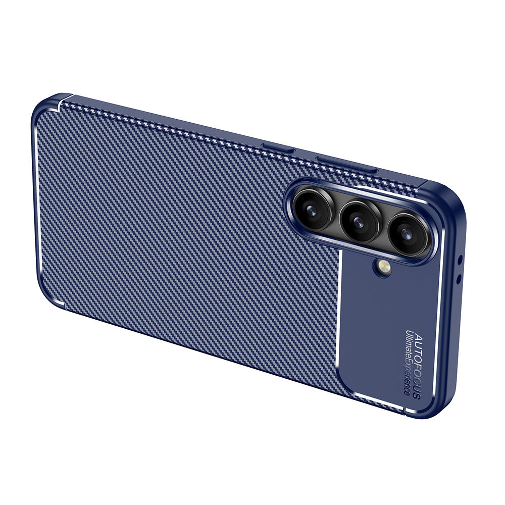 Galaxy S24 FE Kılıf Zore Negro Silikon Kapak Lacivert