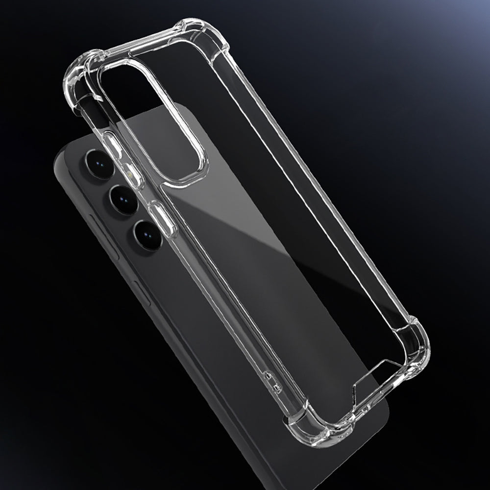 Galaxy S24 FE Kılıf Zore Nitro Anti Shock Silikon Şeffaf