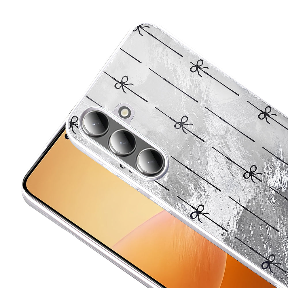 Galaxy S24 Kılıf Desenli Zore Mep Kapak Gri Leopar