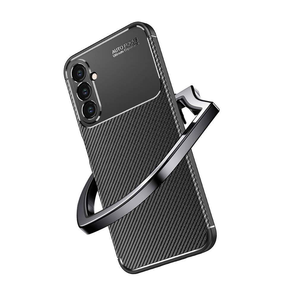 Galaxy S24 Kılıf Zore Negro Silikon Kapak Siyah