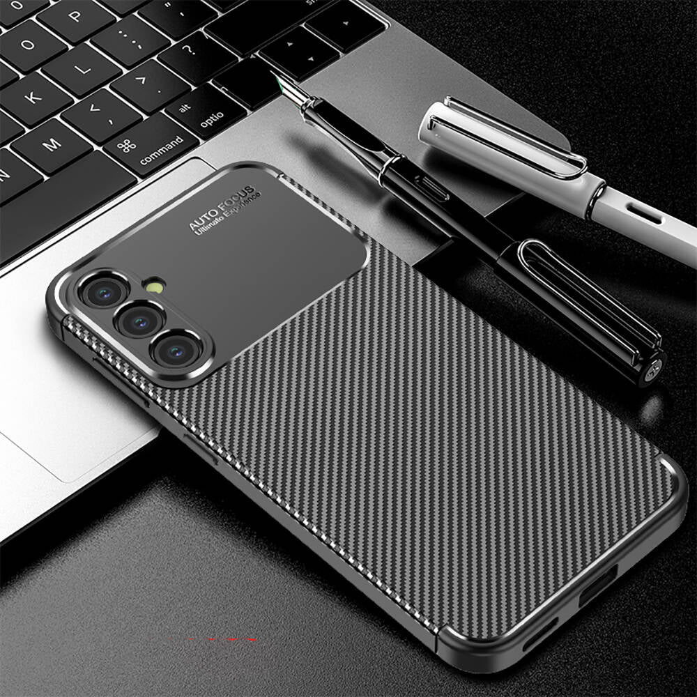 Galaxy S24 Kılıf Zore Negro Silikon Kapak Siyah