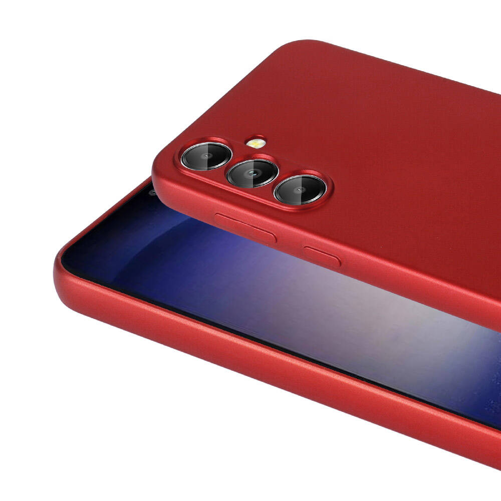 Galaxy S24 Kılıf Zore Premier Silikon Kapak Rose Gold