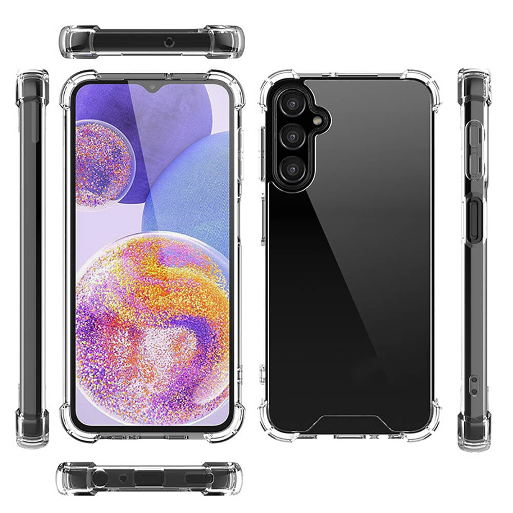 Galaxy S24 Plus Kılıf Zore Nitro Anti Shock Silikon Renksiz