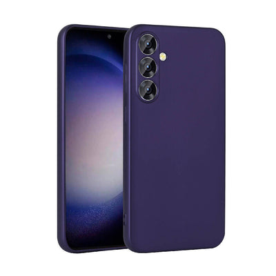 Galaxy S24 Plus Kılıf Zore Premier Silikon Kapak Lacivert