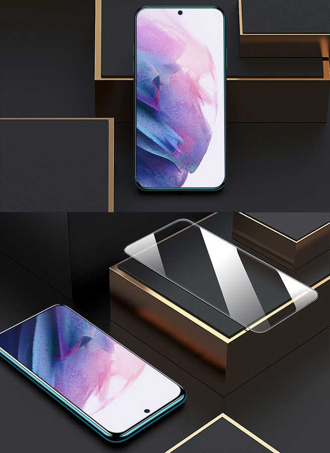 Galaxy S24 Plus Zore Dias Cam Ekran Koruyucu Siyah