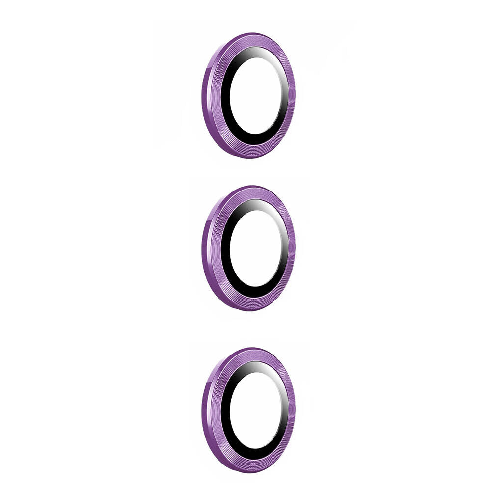 Galaxy S24 Plus Zore Camera Lens Protective Glass Film Deep Purple