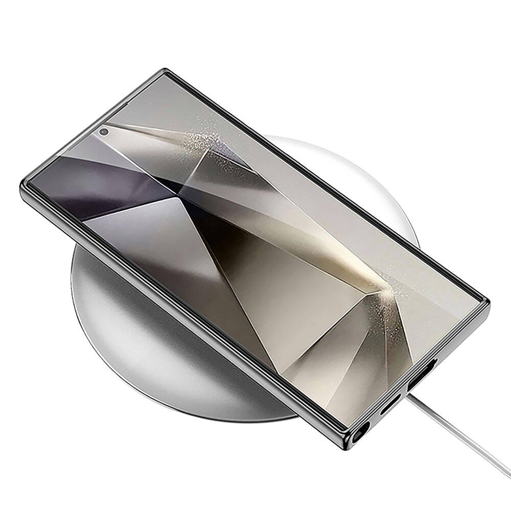 Galaxy S24 Ultra Kılıf Kamera Korumalı Suni Deri Tasarım Zore Yeni Seri Procase Kapak Siyah