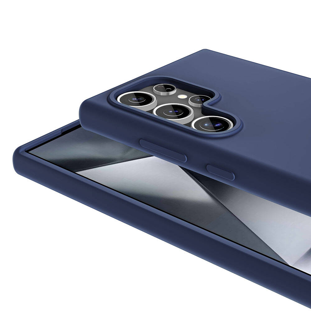 Galaxy S24 Ultra Kılıf M-safe Şarj Özellikli Sıvı Teknolojili Silinebilir Sert Zore Kivi Kapak Pembe