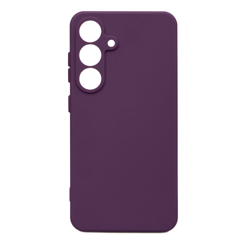 Galaxy S25 Kılıf Zore Biye Silikon Siyah