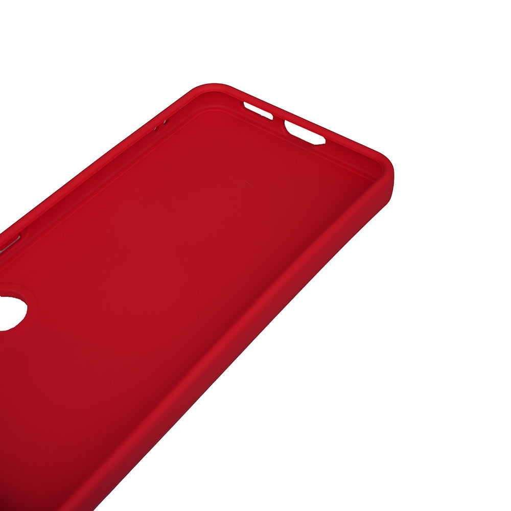 Galaxy S25 Kılıf Zore Biye Silikon Kırmızı