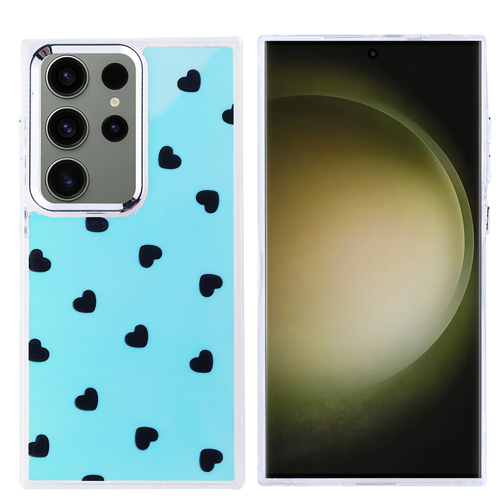 Galaxy S25 Ultra Kılıf Airbag Tasarımlı Zore Hadra Kapak Kalp