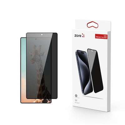 Galaxy S25 Ultra Zore Kor Privacy Cam Ekran Koruyucu Siyah