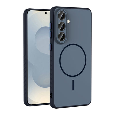 Galaxy S26 Kılıf M-safe Şarj Özellikli Zore Tea Kapak Gold