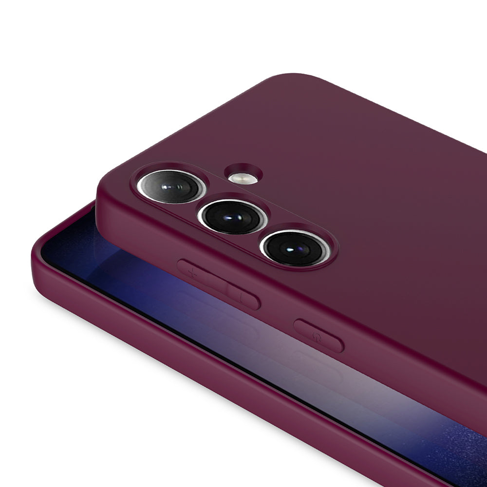 Galaxy S26 Plus Kılıf Zore Mara Lansman Kapak Koyu Mor