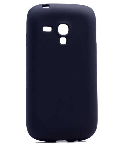 Galaxy S3 Mini Kılıf Zore Premier Silikon Kapak Gold