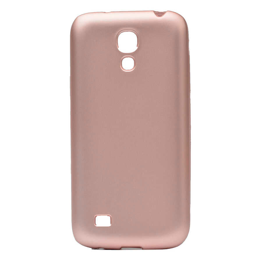Galaxy S4 Mini Kılıf Zore Premier Silikon Kapak Rose Gold