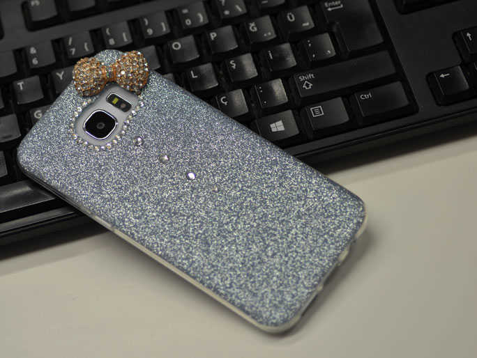 Galaxy S7 Edge Kılıf Zore Fiyonklu Silikon Pembe