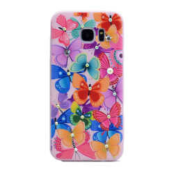 Galaxy S7 Edge Kılıf Zore Pembiş Silikon NO3