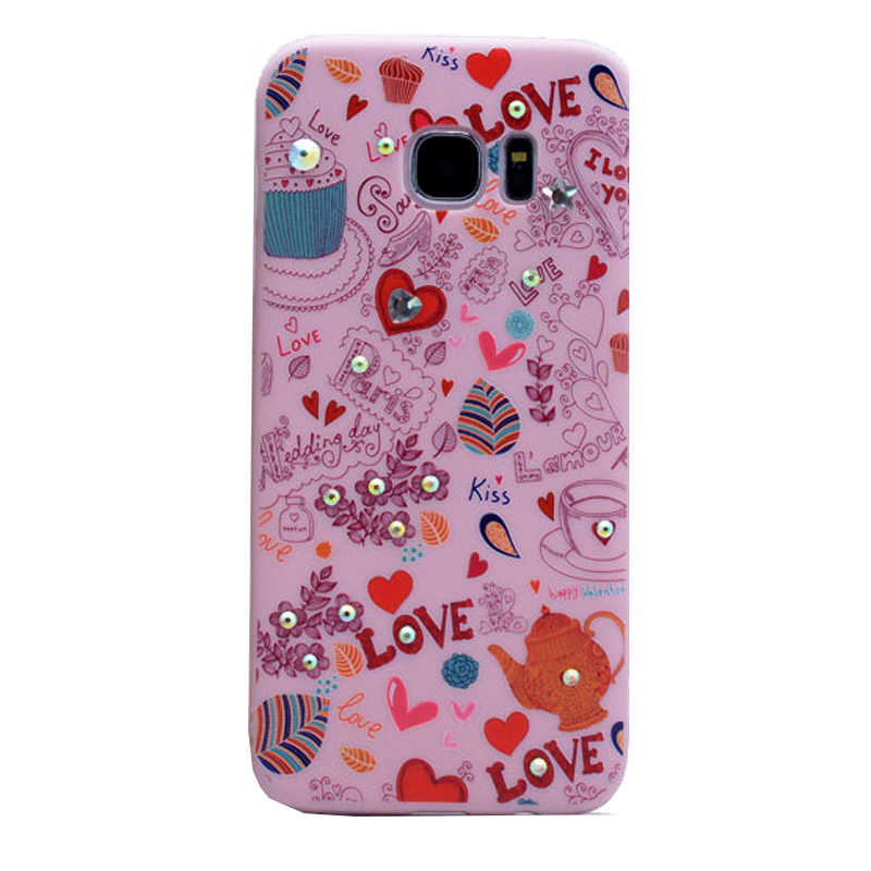 Galaxy S7 Edge Kılıf Zore Pembiş Silikon NO4