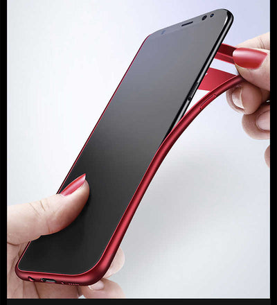 Galaxy S8 Kılıf Zore Buttom Kapak Pembe