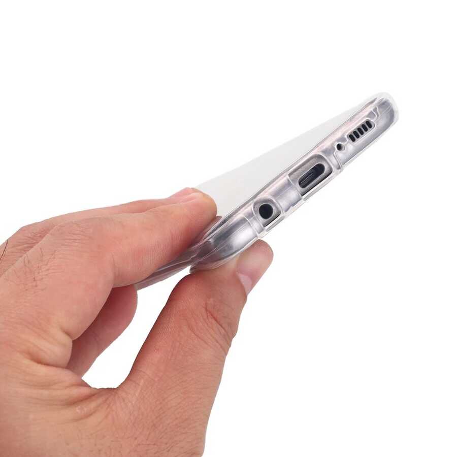 Galaxy S8 Kılıf Zore Enjoy Kapak Renksiz