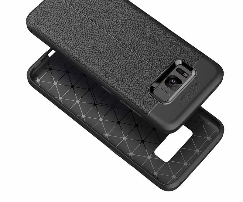 Galaxy S8 Kılıf Zore Niss Silikon Kapak Siyah