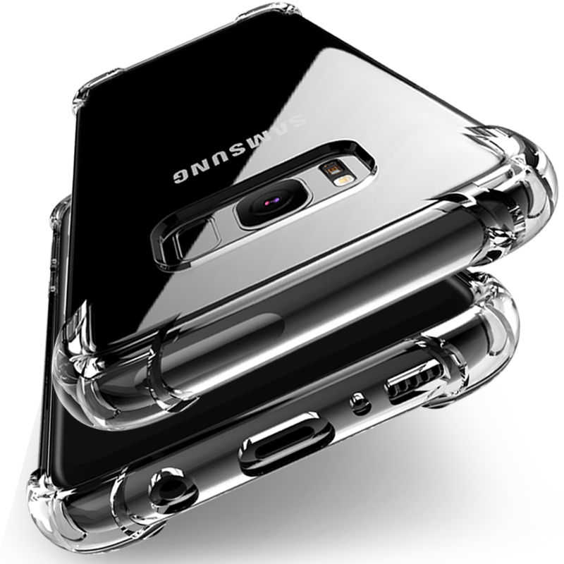 Galaxy S8 Plus Kılıf Zore Nitro Anti Shock Silikon Renksiz