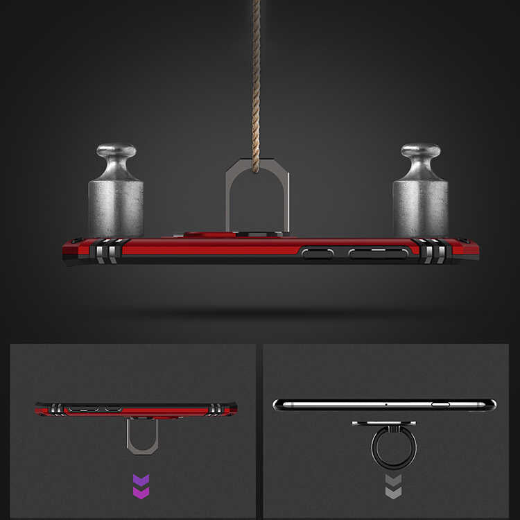 Galaxy S8 Plus Kılıf Zore Vega Kapak Siyah