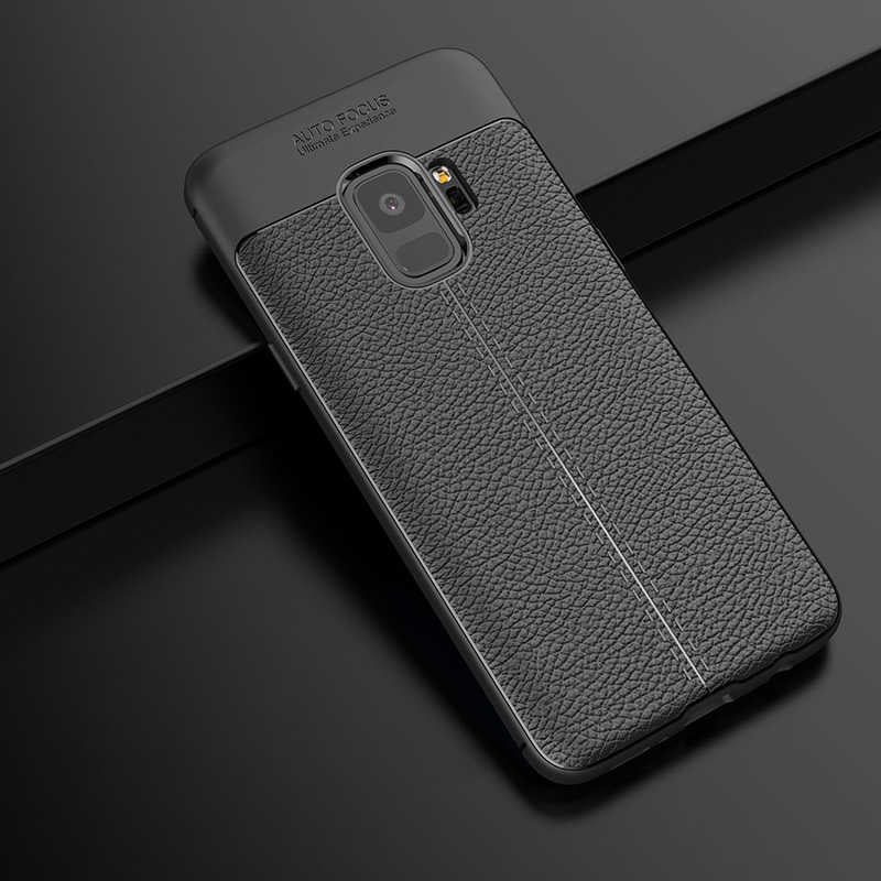 Galaxy S9 Kılıf Zore Niss Silikon Kapak Siyah