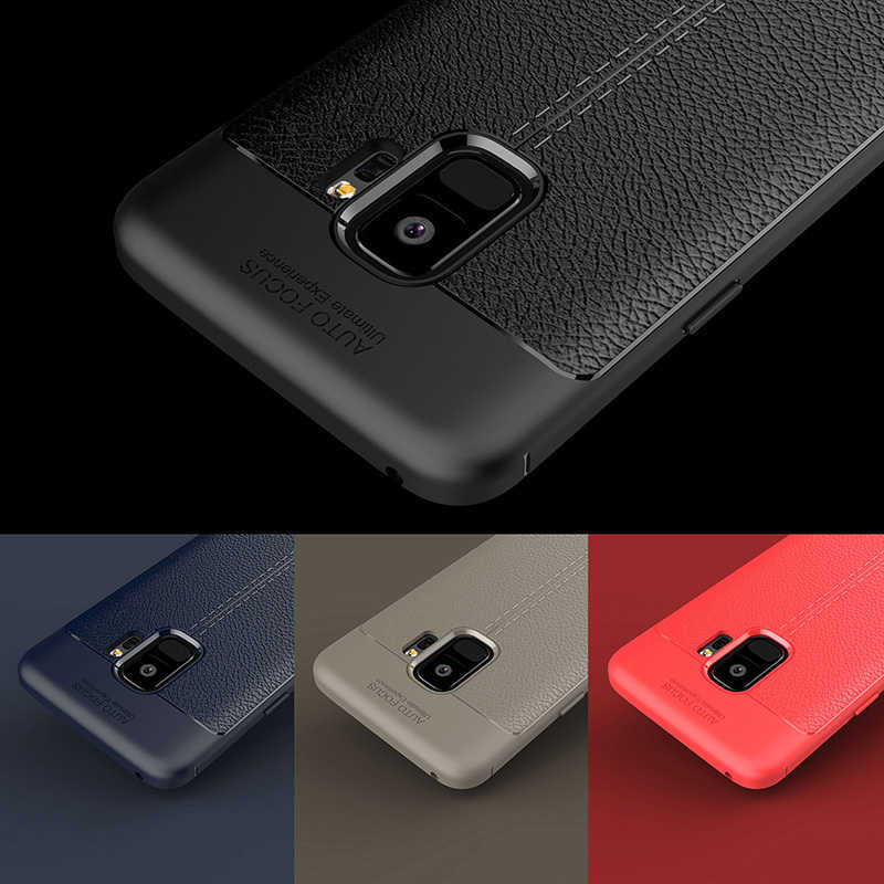 Galaxy S9 Kılıf Zore Niss Silikon Kapak Siyah
