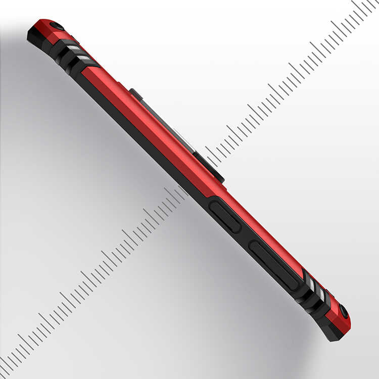 Galaxy S9 Kılıf Zore Vega Kapak Gold