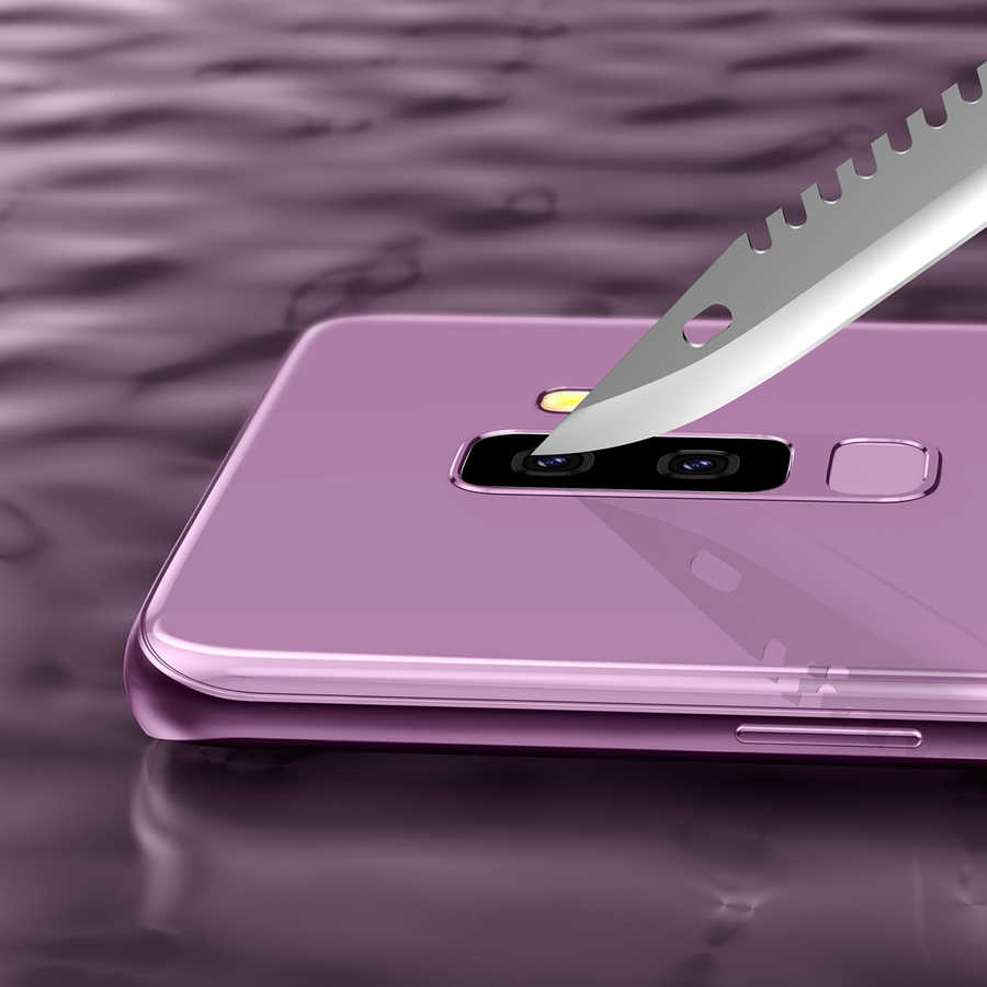 Galaxy S9 Plus Zore Kamera Lens Koruyucu Cam Filmi Renksiz