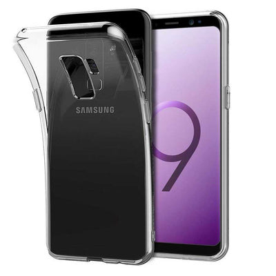 Galaxy S9 Plus Kılıf Zore Süper Silikon Kapak Renksiz