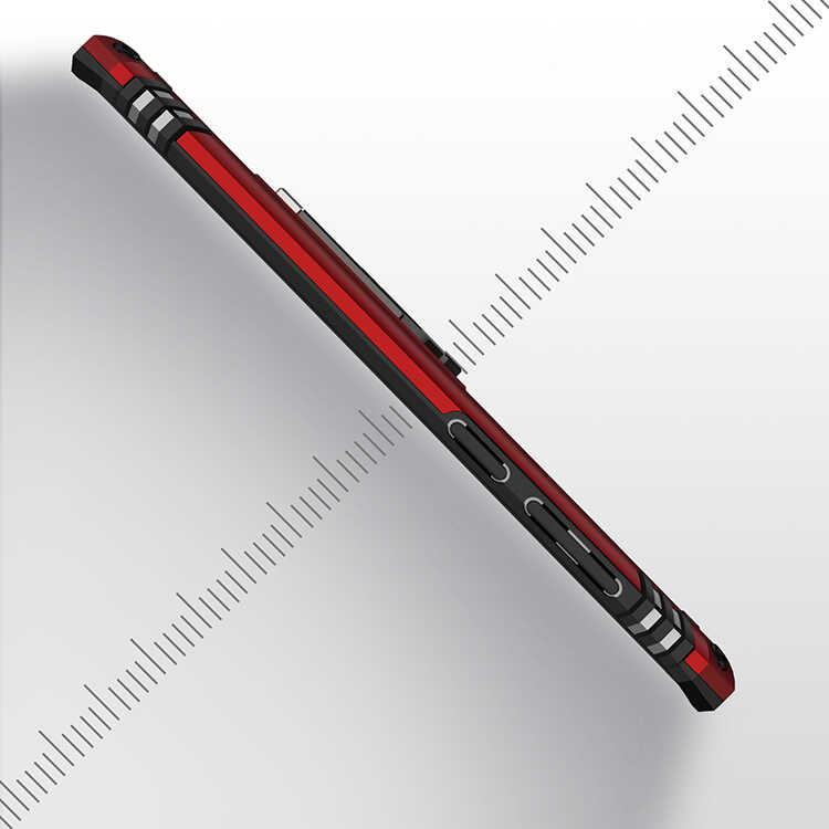 Galaxy S9 Plus Kılıf Zore Vega Kapak Kırmızı