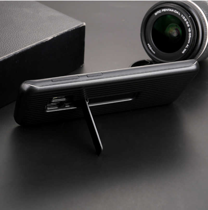 Galaxy S9 Plus Kılıf Zore Wave Standlı Mıknatıslı Kapak Gri