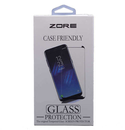 Galaxy S9 Plus Zore Kısa Cam Ekran Koruyucu Siyah