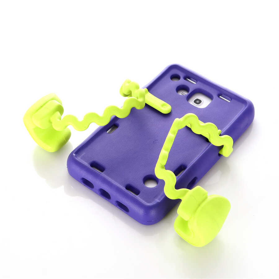 Galaxy Tab 4 7.0 T230 Zore Eva Boxer Tablet Silikon Mor