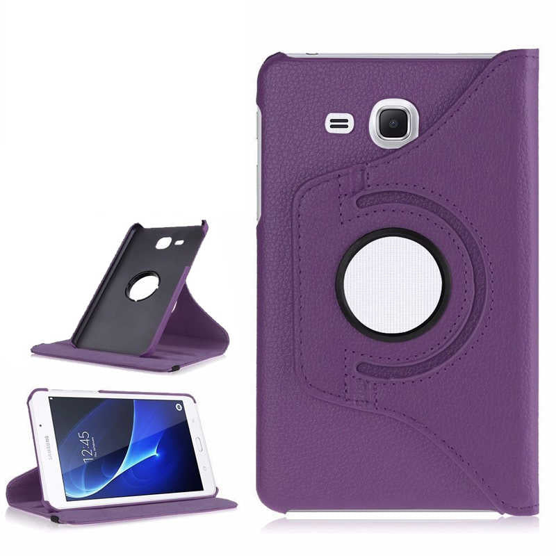 Galaxy Tab A 10.1 2016 P580 Zore Dönebilen Standlı Kılıf Siyah