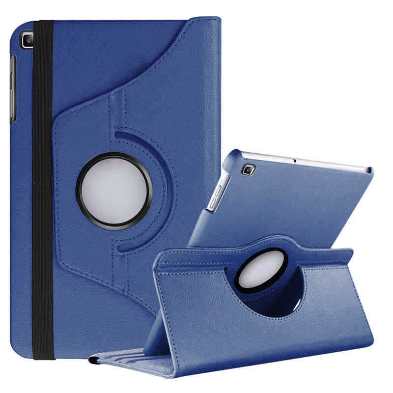Galaxy Tab A 10.1 (2019) T510 Zore Dönebilen Standlı Kılıf Lacivert