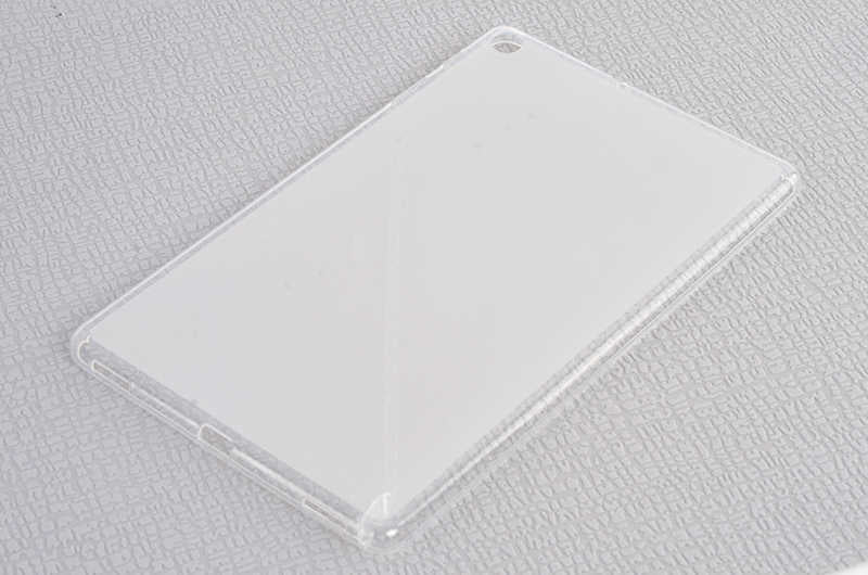 Galaxy Tab A 10.1 (2019) T510 Kılıf Zore Tablet Süper Silikon Kapak Beyaz