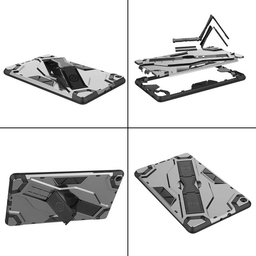 Galaxy Tab A 10.1 (2019) T510 Zore Defens Tablet Silikon Siyah