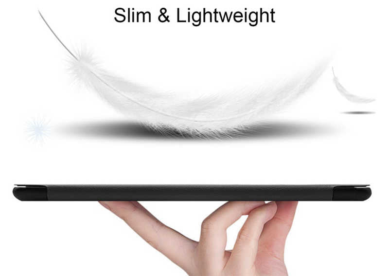 Galaxy Tab A 8.0 (2019) T290 Zore Smart Cover Standlı 1-1 Kılıf Kırmızı