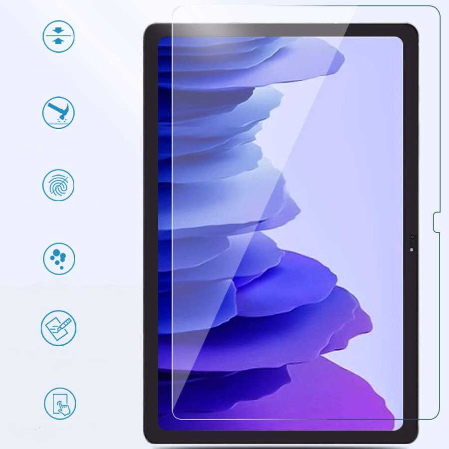 Galaxy Tab A7 10.4 T500 (2020) Zore Tablet Temperli Cam Ekran Koruyucu Renksiz