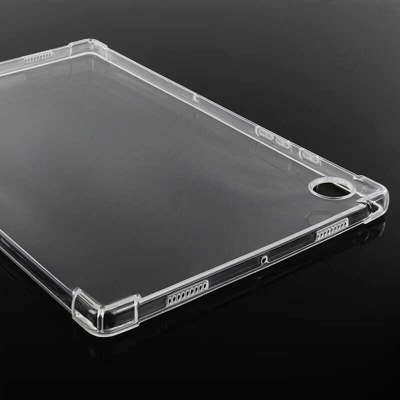 Galaxy Tab A8 10.5 SM-X200 (2021) Kılıf Zore Tablet Nitro Anti Shock Silikon Kapak Renksiz