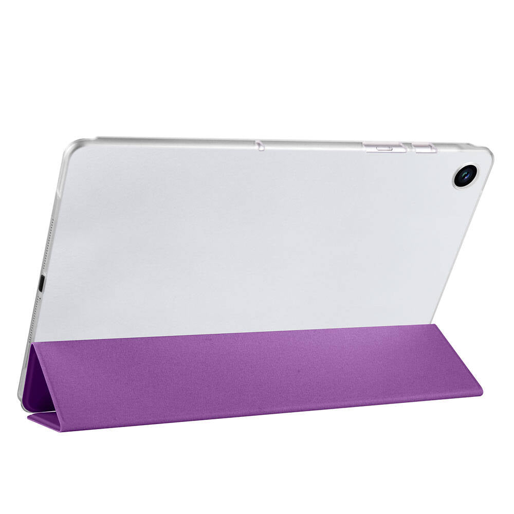 Galaxy Tab A9 Zore Smart Cover Standlı 1-1 Kılıf Kırmızı
