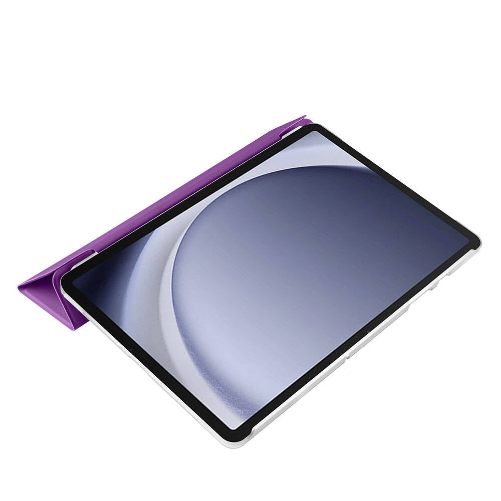 Galaxy Tab A9 Zore Smart Cover Standlı 1-1 Kılıf Kırmızı